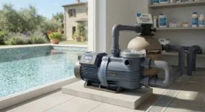Pompa per piscina silenziosa ad alta efficienza energetica