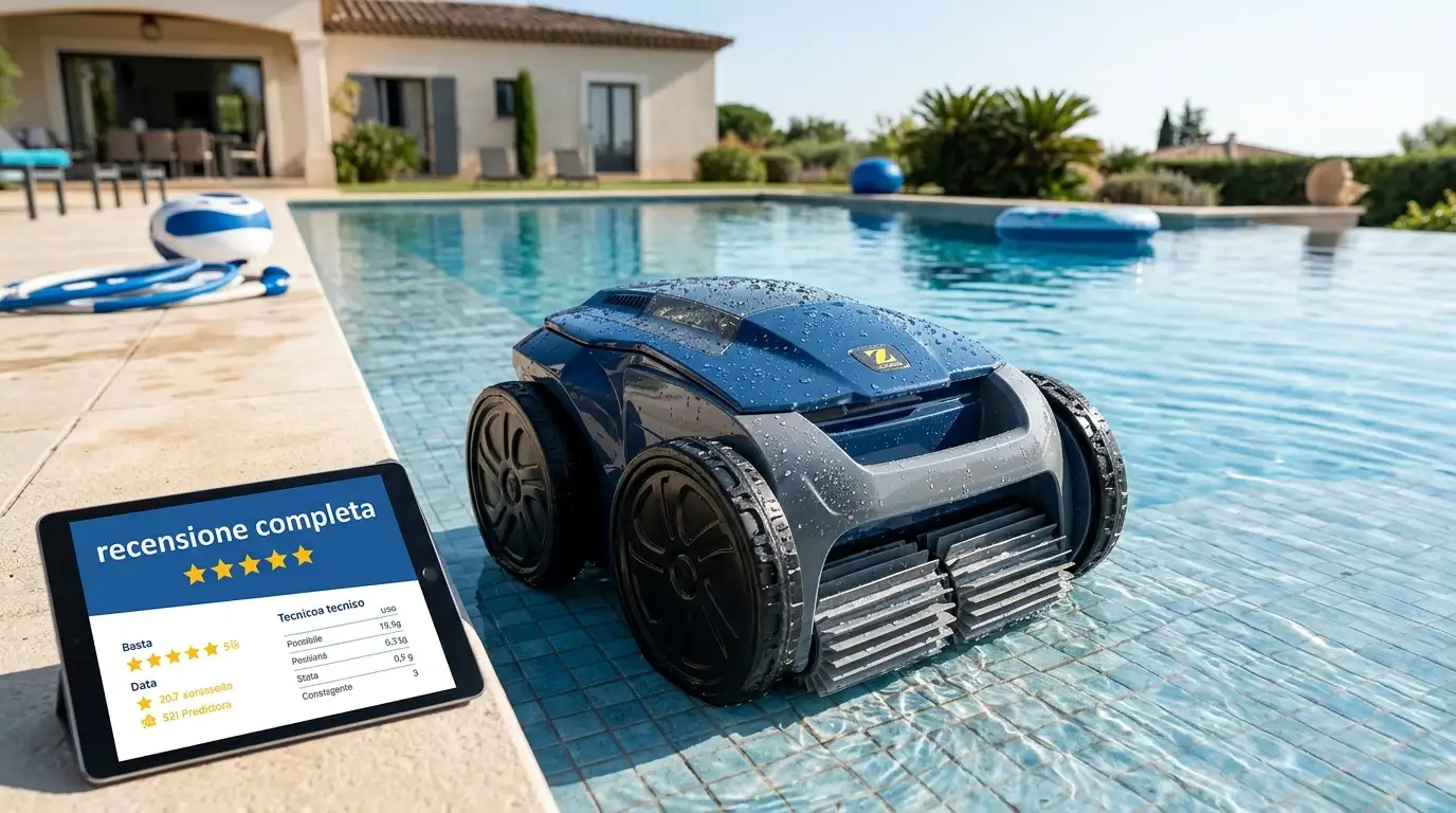 Robot Zodiac piscina recensione completa del modello principale per la pulizia automatica