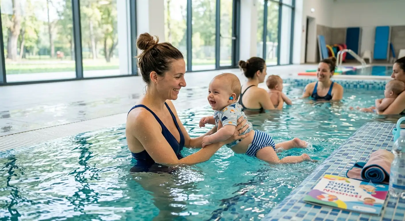 Guida alla prima piscina per neonati con consigli essenziali per i genitori