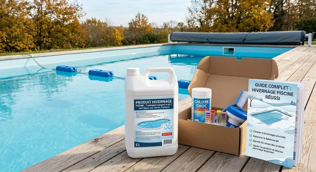 Guide complet sur le choix et l'utilisation d'un produit d'hivernage pour piscine. (produit hivernage piscine)